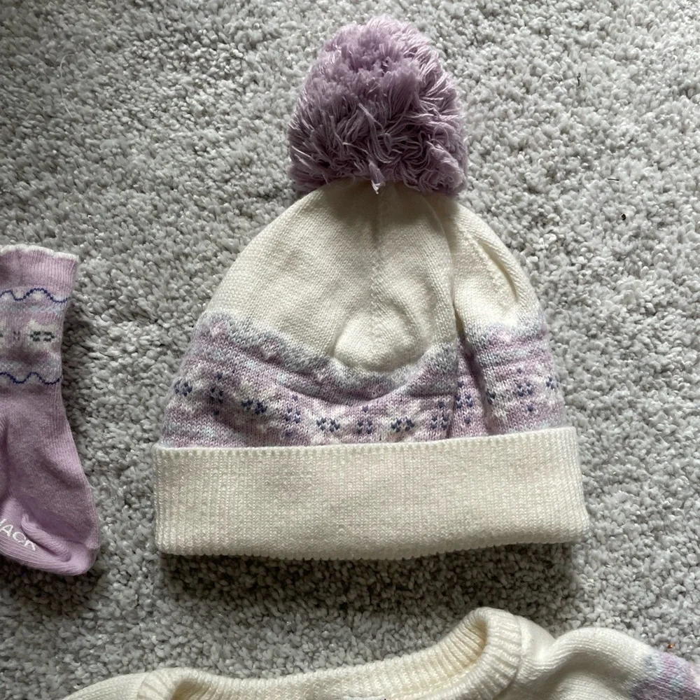 Janie and Jack Sweater Baby Outfit - Picture 6 of 8